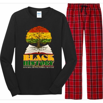 Black History Honoring The Past Inspiring The Future Black History Month Long Sleeve Pajama Set