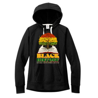 Black History Honoring The Past Inspiring The Future Black History Month Women's Fleece Hoodie