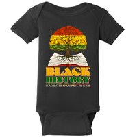 Black History Honoring The Past Inspiring The Future Black History Month Baby Bodysuit
