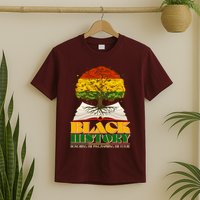 Black History Honoring The Past Inspiring The Future Black History Month T-Shirt