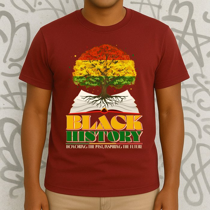 Black History Honoring The Past Inspiring The Future Black History Month T-Shirt
