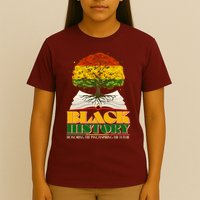 Black History Honoring The Past Inspiring The Future Black History Month T-Shirt