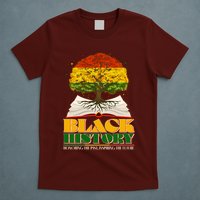 Black History Honoring The Past Inspiring The Future Black History Month T-Shirt