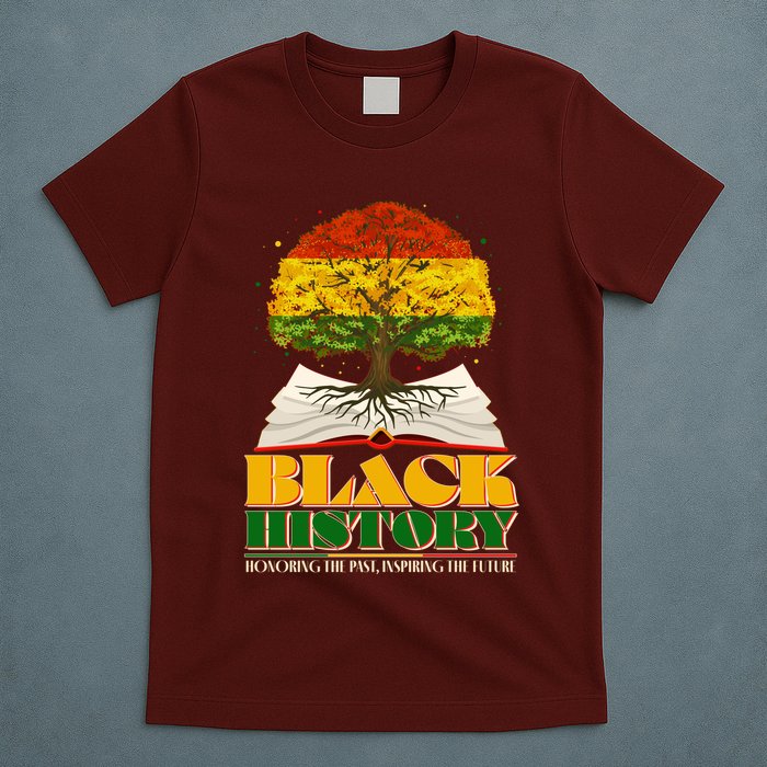 Black History Honoring The Past Inspiring The Future Black History Month T-Shirt