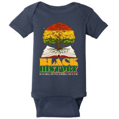 Black History Honoring The Past Inspiring The Future Black History Month Baby Bodysuit