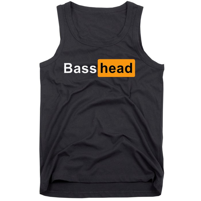 Bass Head Headbanger Edm Rave Festival Costume Dance Music Tank Top