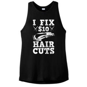 Barber Hairdresser Hairdresser Funny Gift Ladies PosiCharge Tri-Blend Wicking Tank