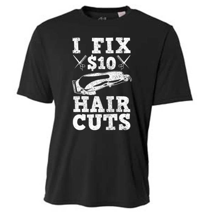 Barber Hairdresser Hairdresser Funny Gift Cooling Performance Crew T-Shirt