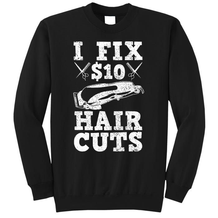 Barber Hairdresser Hairdresser Funny Gift Sweatshirt