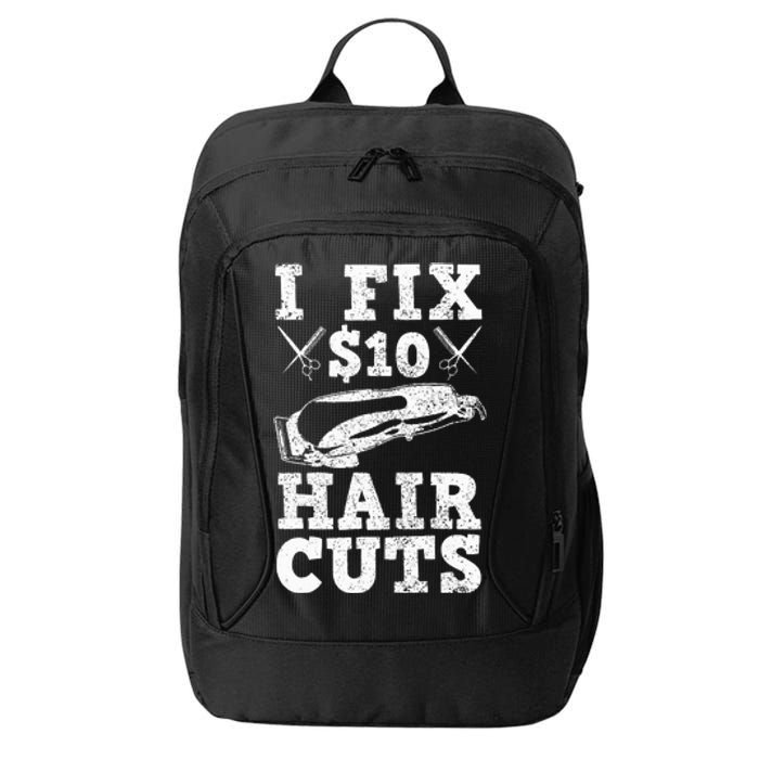 Barber Hairdresser Hairdresser Funny Gift City Backpack