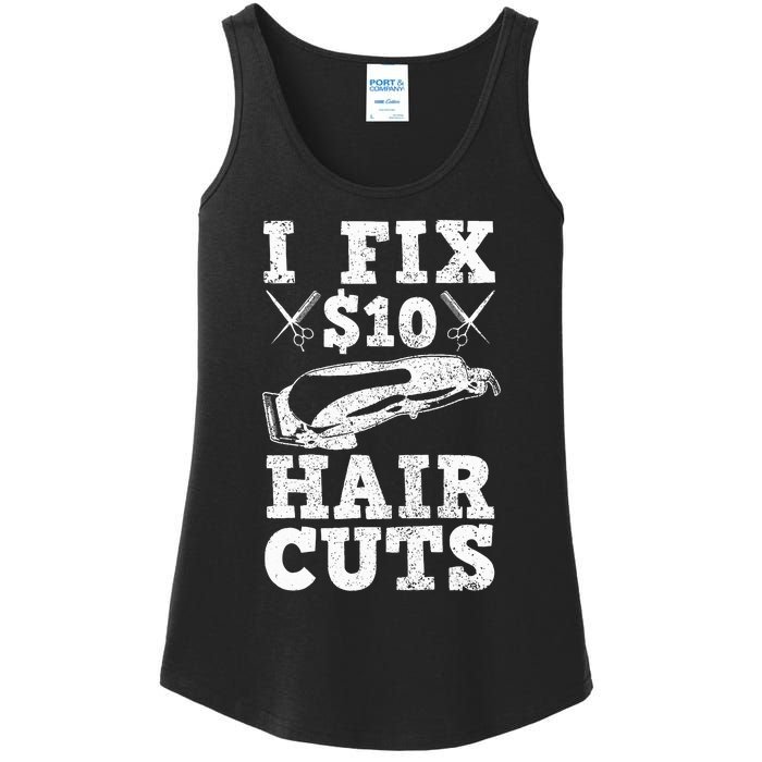 Barber Hairdresser Hairdresser Funny Gift Ladies Essential Tank