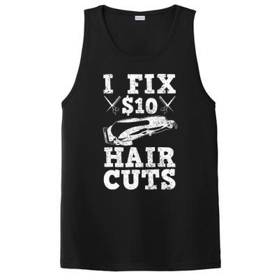 Barber Hairdresser Hairdresser Funny Gift PosiCharge Competitor Tank