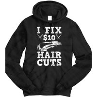 Barber Hairdresser Hairdresser Funny Gift Tie Dye Hoodie