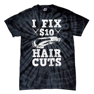 Barber Hairdresser Hairdresser Funny Gift Tie-Dye T-Shirt