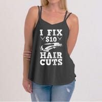 Barber Hairdresser Hairdresser Funny Gift Women's Strappy Tank