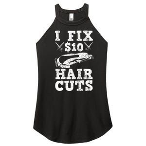 Barber Hairdresser Hairdresser Funny Gift Women's Perfect Tri Rocker Tank