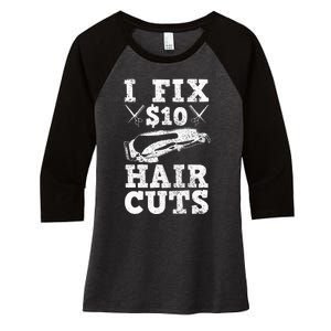 Barber Hairdresser Hairdresser Funny Gift Women's Tri-Blend 3/4-Sleeve Raglan Shirt