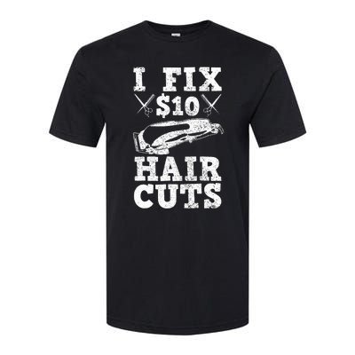 Barber Hairdresser Hairdresser Funny Gift Softstyle CVC T-Shirt