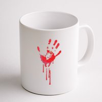 Bloody Hand Horror Blood Creepy Halloween Coffee Mug