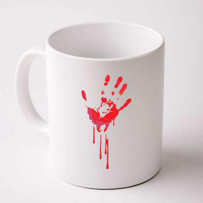 Bloody Hand Horror Blood Creepy Halloween Coffee Mug