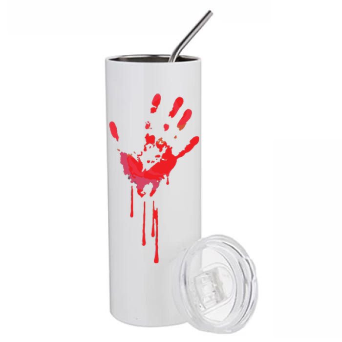 Bloody Hand Horror Blood Creepy Halloween Stainless Steel Tumbler