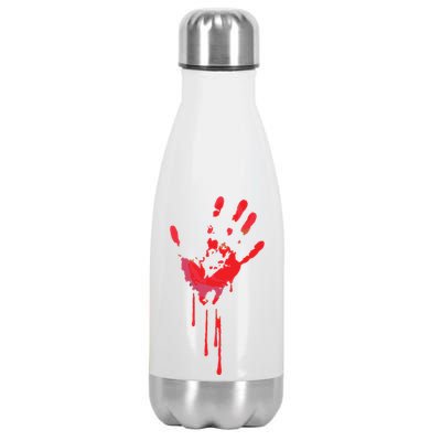 Bloody Hand Horror Blood Creepy Halloween Stainless Steel Insulated Water Bottle