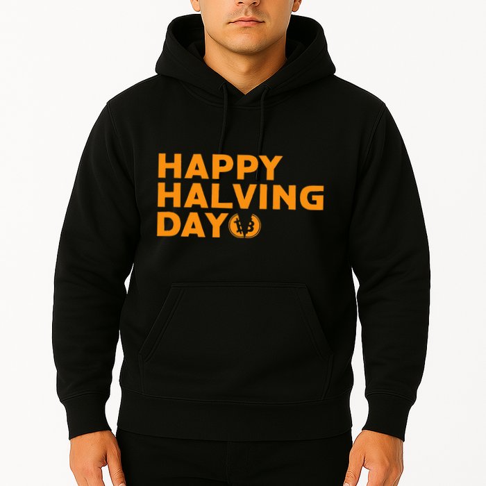 Bitcoin Halving Happy Halving Day Crypto Cryptocurrency Hoodie