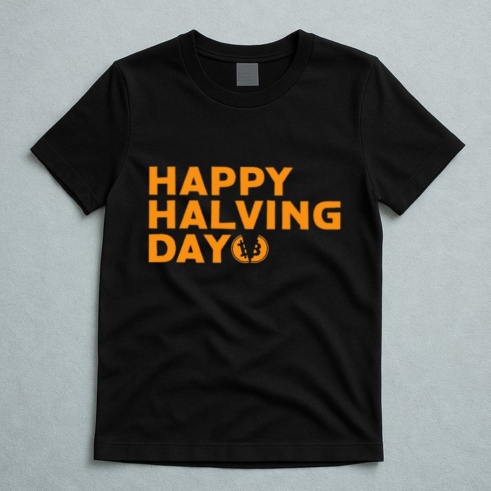 Bitcoin Halving Happy Halving Day Crypto Cryptocurrency T-Shirt