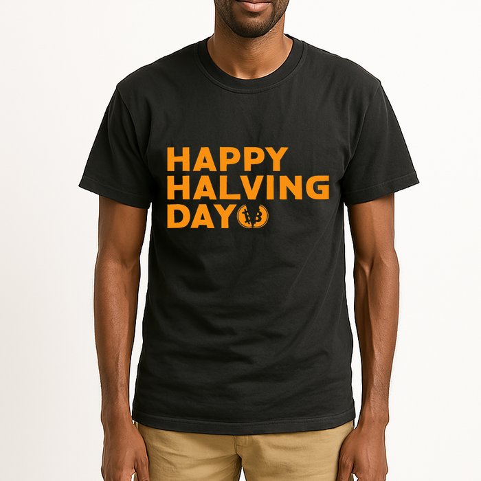Bitcoin Halving Happy Halving Day Crypto Cryptocurrency Tall T-Shirt