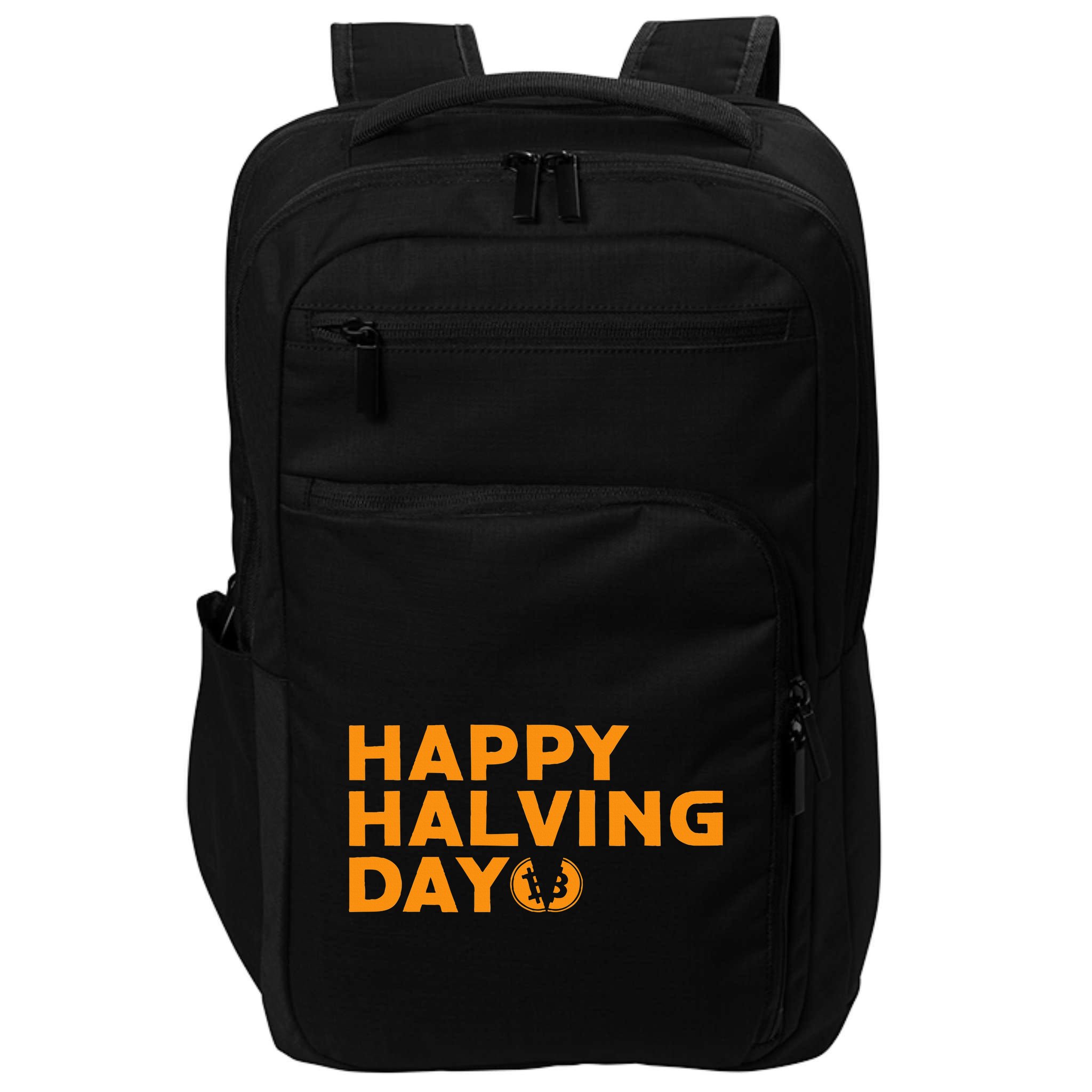 Bitcoin Halving Happy Halving Day Crypto Cryptocurrency Impact Tech Backpack