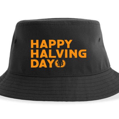 Bitcoin Halving Happy Halving Day Crypto Cryptocurrency Sustainable Bucket Hat