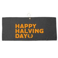 Bitcoin Halving Happy Halving Day Crypto Cryptocurrency Large Microfiber Waffle Golf Towel