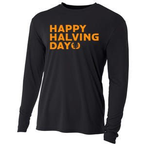 Bitcoin Halving Happy Halving Day Crypto Cryptocurrency Cooling Performance Long Sleeve Crew