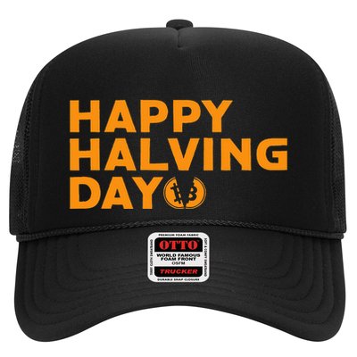 Bitcoin Halving Happy Halving Day Crypto Cryptocurrency Trucker Hat