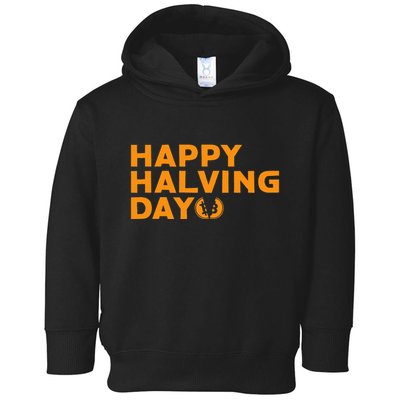 Bitcoin Halving Happy Halving Day Crypto Cryptocurrency Toddler Hoodie