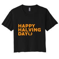 Bitcoin Halving Happy Halving Day Crypto Cryptocurrency Crop Top