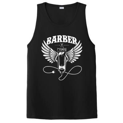 Barber Hairstylist Hairdresser Haircut Hair Stylist PosiCharge Competitor Tank