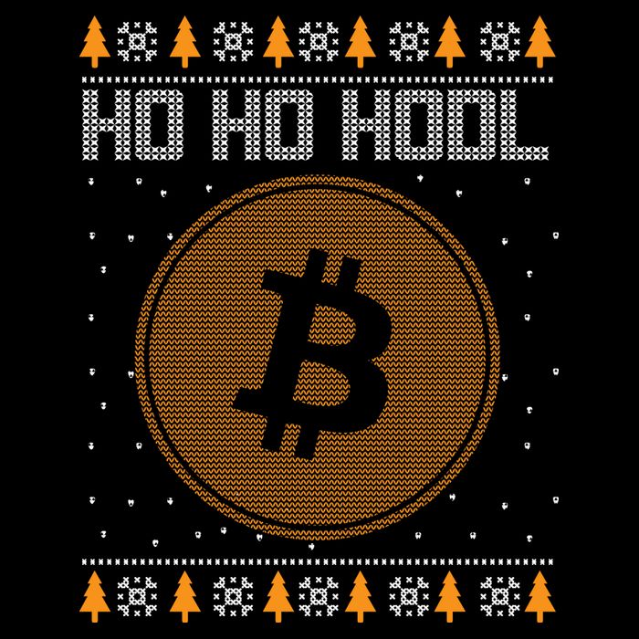 Bitcoin Ho Ho Hodl Crypto Ugly Christmas Cooling Performance Crew T-Shirt