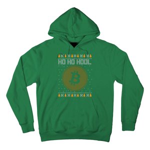 Bitcoin Ho Ho Hodl Crypto Ugly Christmas Hoodie