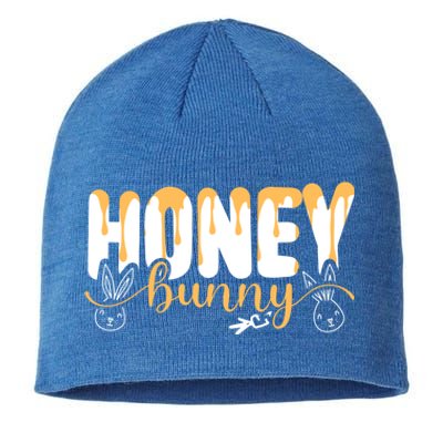 Bunny Honey Happy Easter Rabbit Egg Hunter Spring Religion Meaningful Gift Sustainable Beanie