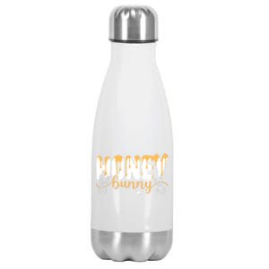 Bunny Honey Happy Easter Rabbit Egg Hunter Spring Religion Meaningful Gift Stainless Steel Insulated Water Bottle