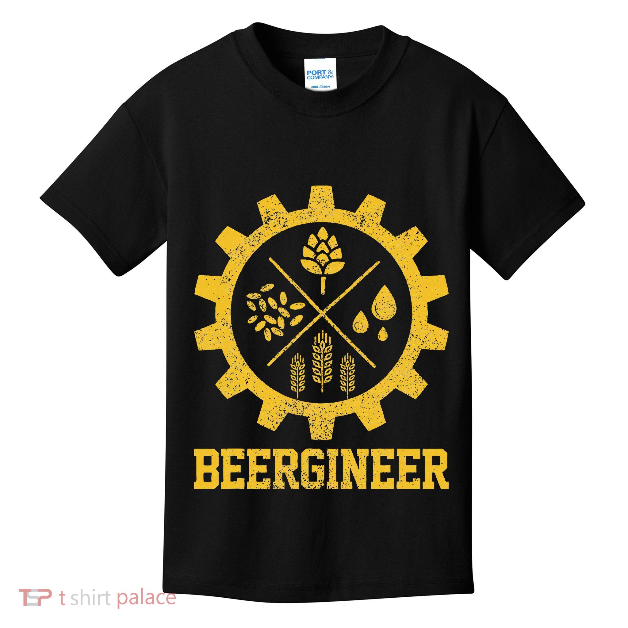 Beergineer Homebrew Home Brewing Craft Beer Kids T-Shirt