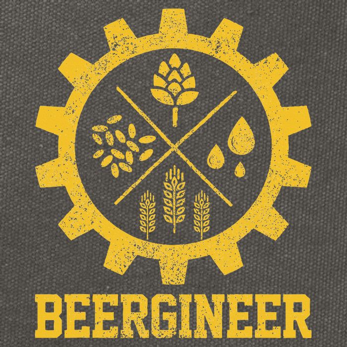 Beergineer Homebrew Home Brewing Craft Beer Cotton Canvas Backpack