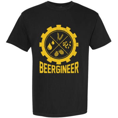 Beergineer Homebrew Home Brewing Craft Beer Brewer Garment-Dyed Heavyweight T-Shirt