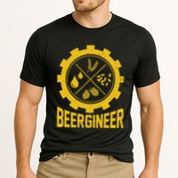 Beergineer Homebrew Home Brewing Craft Beer Brewer Cooling Performance Crew T-Shirt