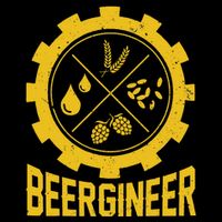 Beergineer Homebrew Home Brewing Craft Beer Brewer Cooling Performance Crew T-Shirt