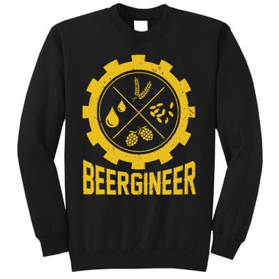 Beergineer Homebrew Home Brewing Craft Beer Brewer Sweatshirt