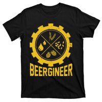 Beergineer Homebrew Home Brewing Craft Beer Brewer T-Shirt