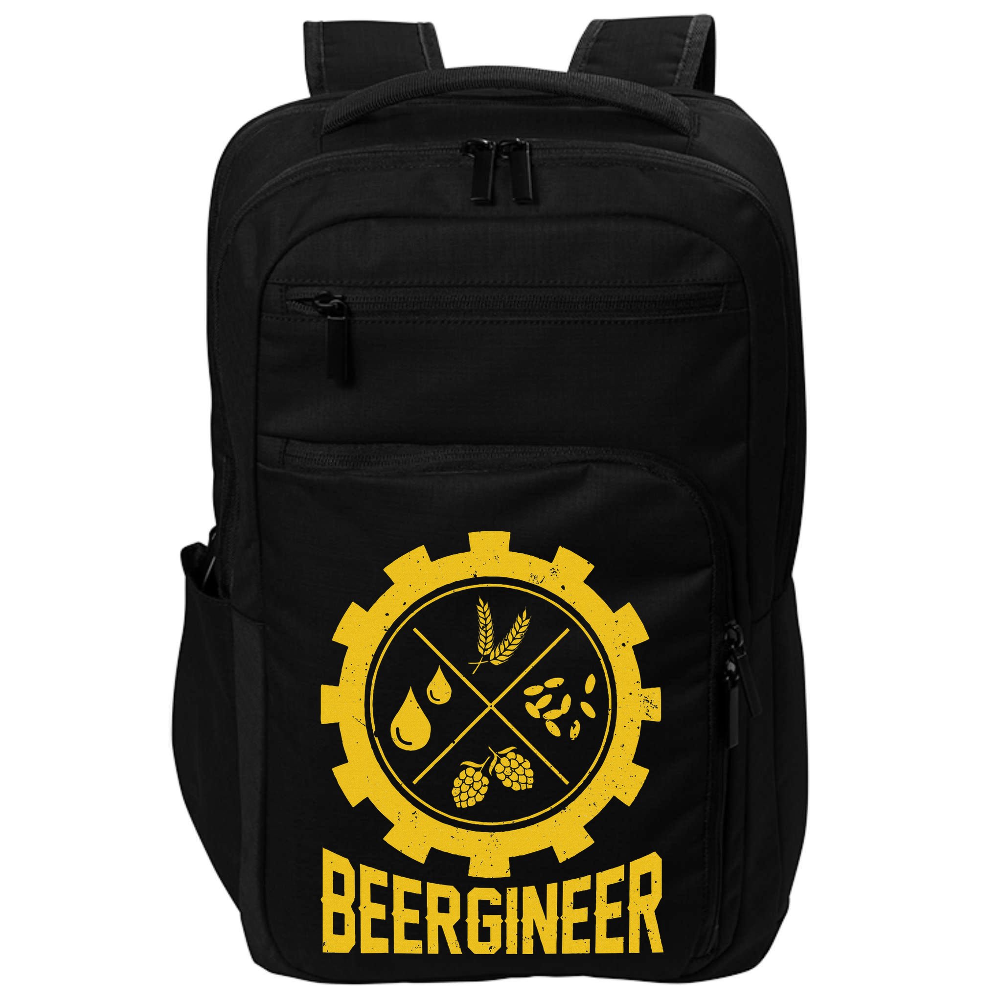 Beergineer Homebrew Home Brewing Craft Beer Brewer Impact Tech Backpack