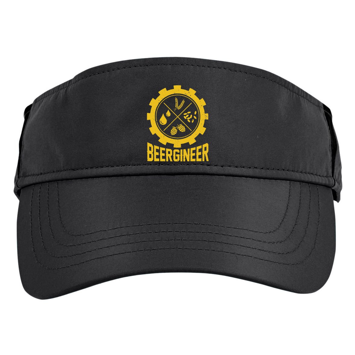 Beergineer Homebrew Home Brewing Craft Beer Brewer Adult Drive Performance Visor
